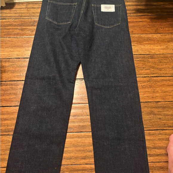 NWT Wallace and Blake Fit Straight Dark Denim size 34/34 Jeans - Picture 6 of 7